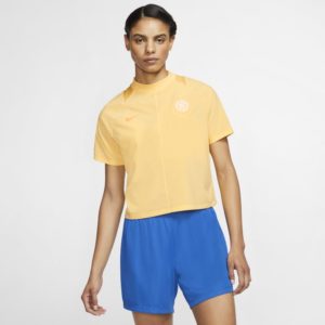 Nike F.C. Women's Football Shirt - Yellow Spenders Friend