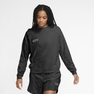 Nike F.C. Women's Long-Sleeve Football Top - Black Spenders Friend