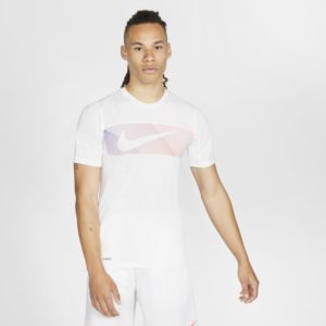 Nike Men's Short-Sleeve Graphic Training Top - White Spenders Friend