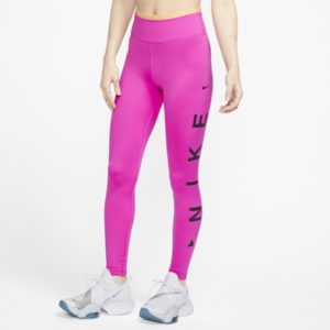 Nike One Icon Clash Women's Graphic Mid-Rise 7/8 Leggings - Pink Spenders Friend