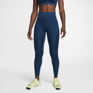 Nike One Luxe Women's Mid-Rise Leggings - Blue Spenders Friend