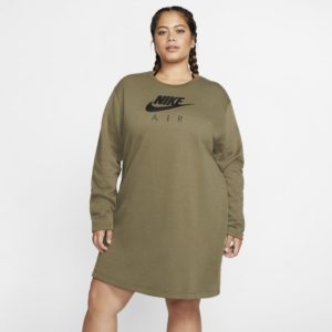 Nike Plus Size - Air Women's Fleece Dress - Green Spenders Friend