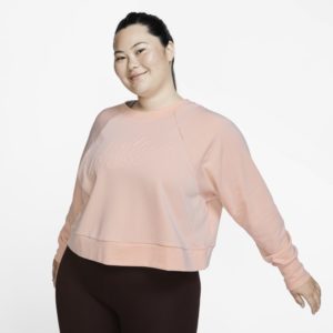Nike Plus Size - Dri-Fit Luxe Women's Long-Sleeve Training Top - Pink Spenders Friend