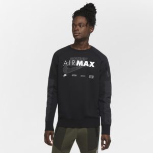 Nike Sportswear Air Max Men's Fleece Crew - Black Spenders Friend
