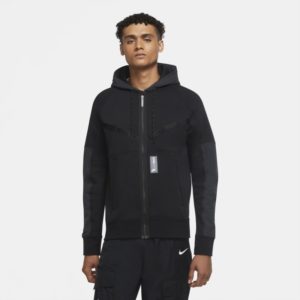 Nike Sportswear Air Max Men's Full-Zip Fleece Hoodie - Black Spenders Friend