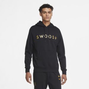 Nike Sportswear Swoosh Men's Pullover Hoodie - Black Spenders Friend