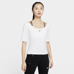 Nike Sportswear Tech Pack Women's Short-Sleeve Top - White Spenders Friend