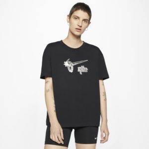 Nike Sportswear Women's Boyfriend Fit T-Shirt - Black Spenders Friend