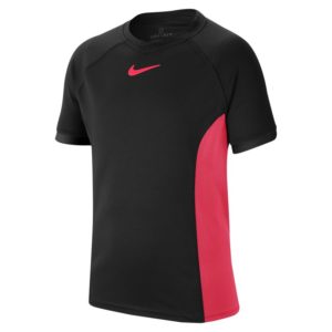 Nikecourt Dri-Fit Older Kids (Boys') Short-Sleeve Tennis Top - Black Spenders Friend