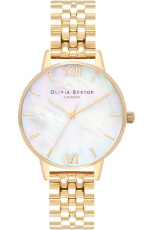 Olivia Burton Mother Of Pearl Bracelet Watch Ob16mop01 SpendersFriend