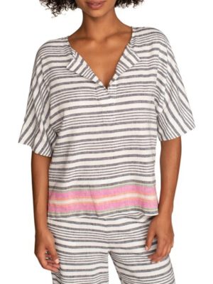 Pao Striped Top Spenders Friend