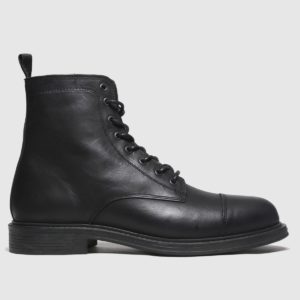 Schuh Black Broseph Lace Up Boots SpendersFriend