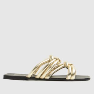 Schuh Gold Talise Knot Sandal Sandals SpendersFriend
