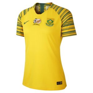 South Africa 2019 Home Women's Football Shirt - Yellow Spenders Friend