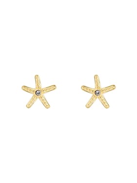 Ted Baker Gold Crystal Starfish Earrings Spenders Friend