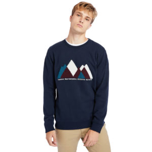 Timberland Exeter River Graphic Fleece Sweatshirt For Men SpendersFriend