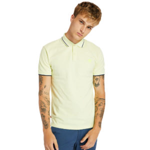 Timberland Millers River Tipped-Collar Polo Shirt For Men SpendersFriend
