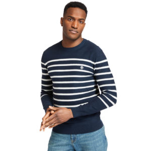 Timberland Striped Crewneck Sweater For Men SpendersFriend