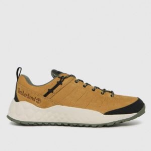Timberland Tan Solar Wave Low Leather Trainers SpendersFriend