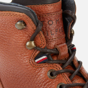 Tommy Hilfiger Men's Leather Lace Up Boots SpendersFriend