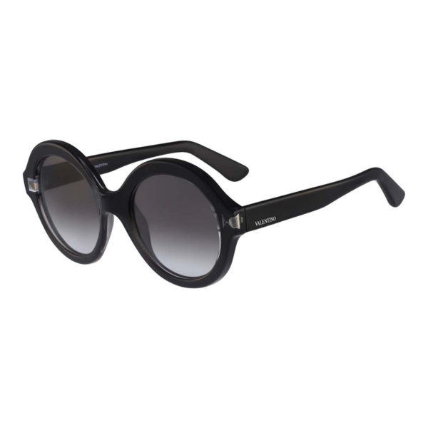 Valentino Womens 'Black Oval' Sunglasses - Black SpenderFriend