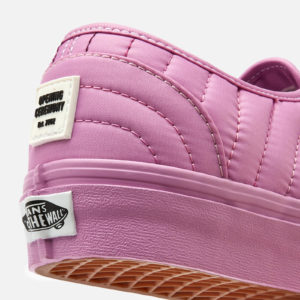 Vans X Opening Ceremony Authentic Quilted Trainers - Orchid - Uk 5 SpendersFriend