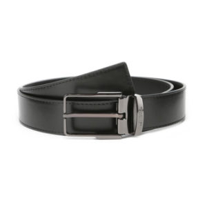 Versace Mens Leather Belt - Black SpenderFriend