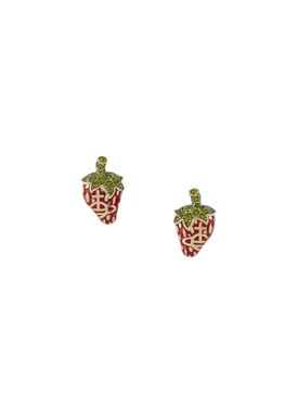 Vivienne Westwood Gold Strawberry Leonela Earrings Spenders Friend