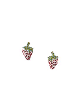 Vivienne Westwood Silver Strawberry Leonela Earrings Spenders Friend