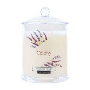 Wax Lyrical Colony Lavender Fields Medium Candle Jar Spenders Friend