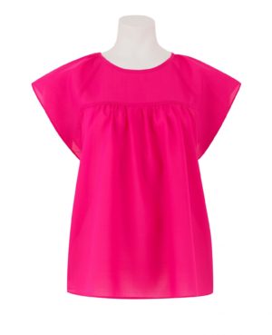 Women's Pink Tencel Cap Sleeve Shirt 8 SpendersFriend